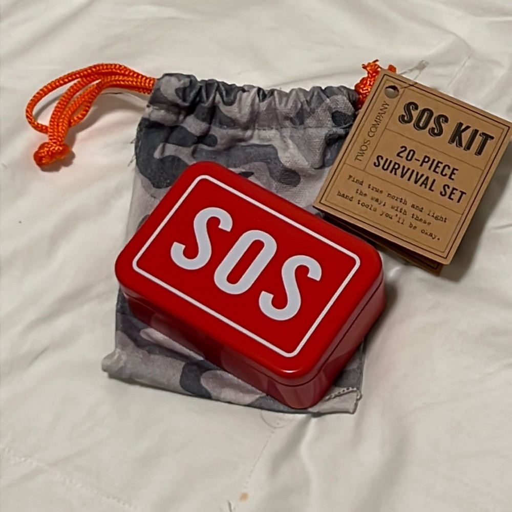 SOS Kit:  20 Piece Survival Set
